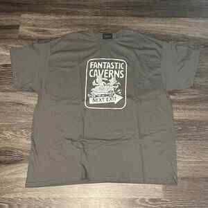 Fantastic Caverns Next Exit T-Shirt‎ Size 2XL Graphic